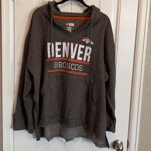 Denver Broncos HiLo Hoodie